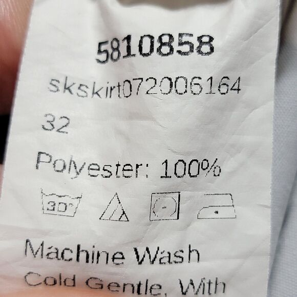 Shien Youth Brown Camo Mini Skirt w/ Belt - Size 10Y - Picture 5 of 5